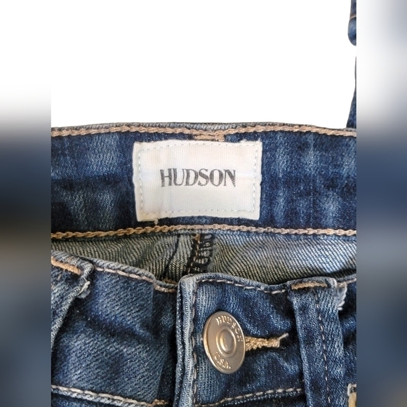 Girls Hudson Flap Pocket Skinny Jeans Size 10 - Picture 4 of 8